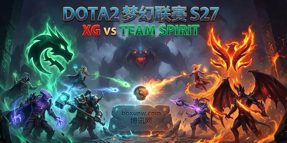 DOTA2梦幻联赛：XG vs Spirit，7.40版本首秀，XG能否“虎口拔牙”？