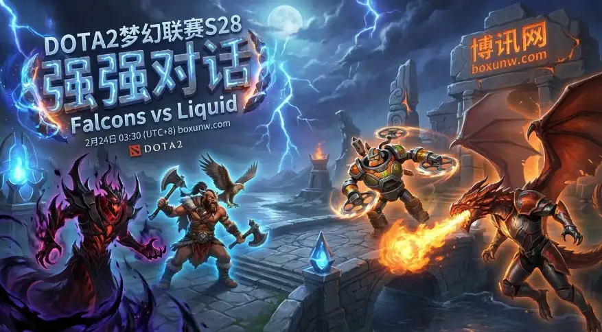 DOTA2梦幻联赛S28：Falcons对战Liquid！历史16胜7负！