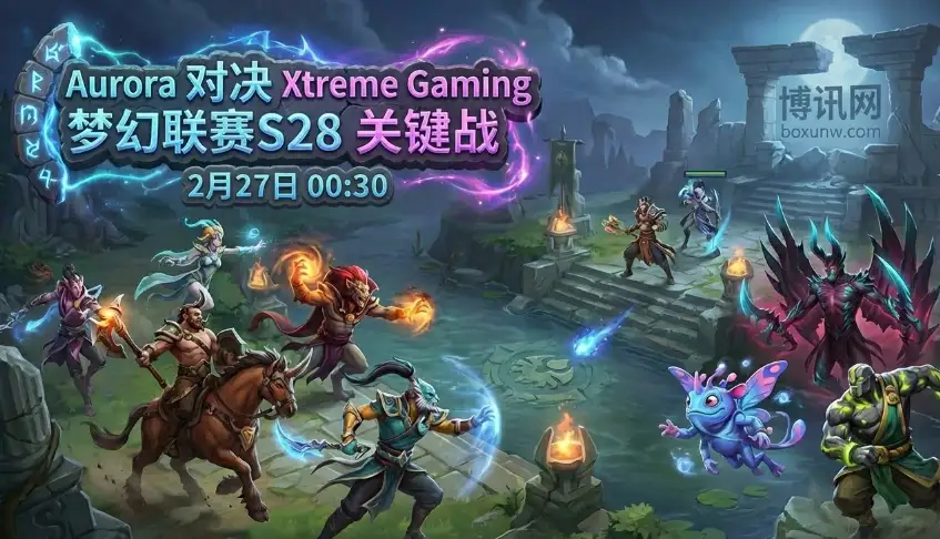 梦幻联赛S28：Aurora对战XG，经验老道的XG有3成“爆冷”机会？
