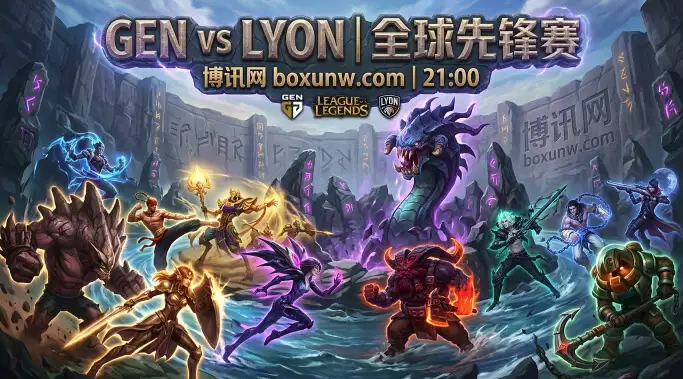 世界第1对阵第37!GEN对战LYON,中野窒息节奏来袭 世界第1对阵第37!GEN对战LYON,中野窒息节奏来袭