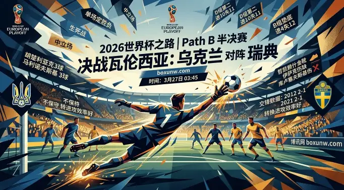 乌克兰vs瑞典： 6场狂丢12球！北欧海盗防线堪忧，生死战能否爆冷？