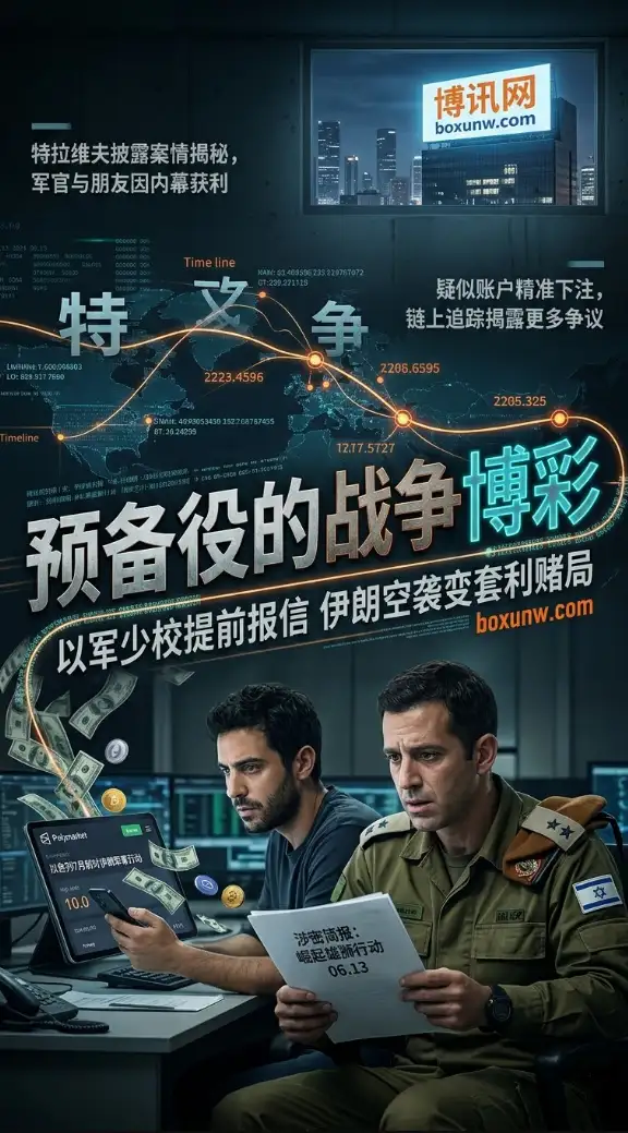 战争变赌局!以军少校泄露机密获利16万美元,揭秘Polymarket背后超120万的灰色利益链