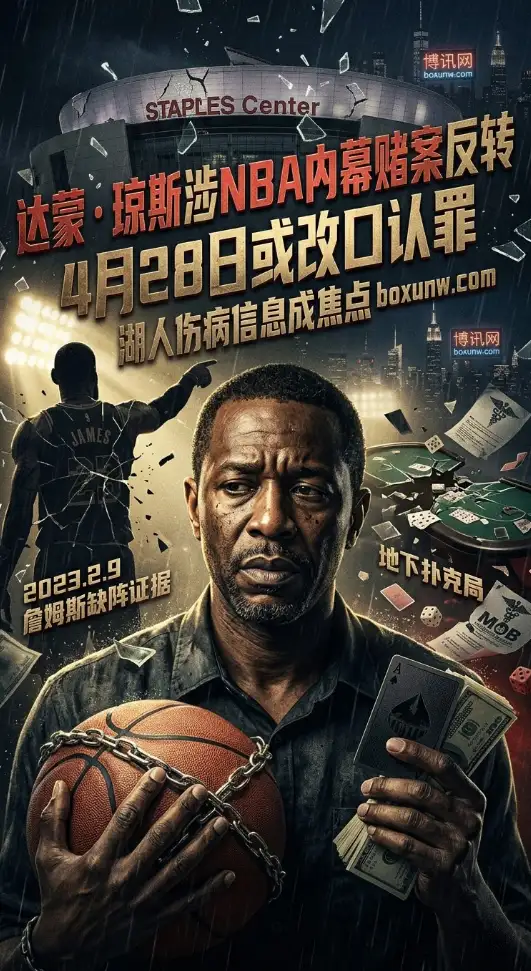 涉案超700万!NBA内幕交易,前骑士旧将联手31人操纵地下赌局