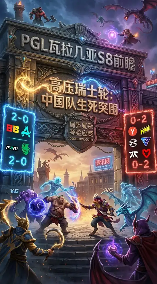 狂揽100万美金!PGL瓦拉几亚S8群雄逐鹿,16支直邀战队身价与实力全景解析