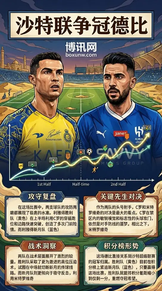 沙特最高身价德比战,胜率93%对阵赛季0败!利雅得德比巅峰对决