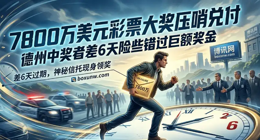 信托公司竟代领7800万美元彩票大奖！到手4375万美金！这波操作绝了