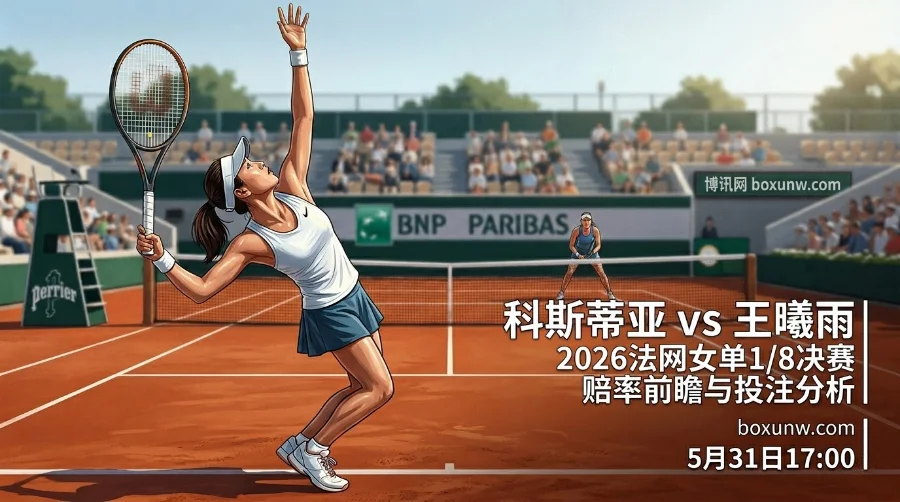 2026法网女单1/8决赛：中国黑马王曦雨迎战18号种子！狂揽21胜杀入16强！