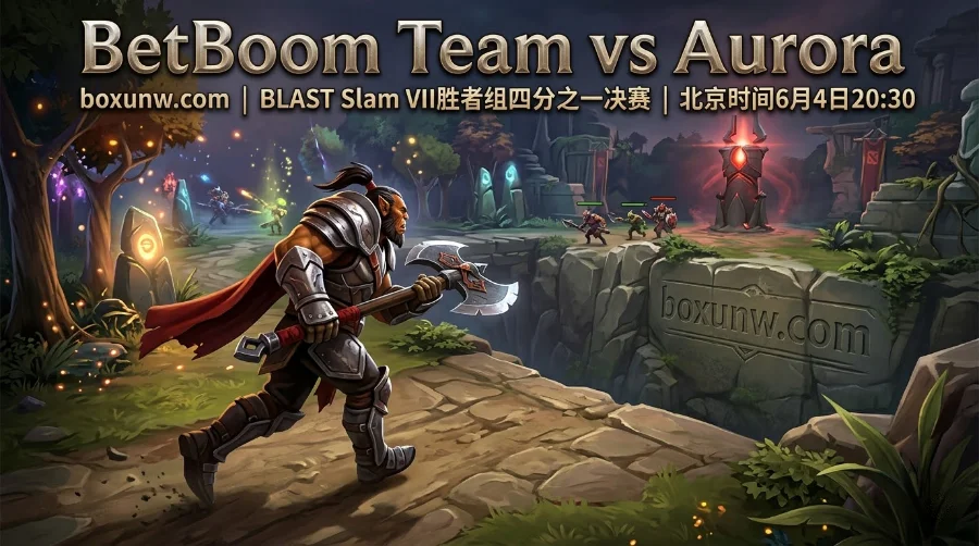 BLAST Slam S7前瞻：狂揽6连胜！BetBoom vs Aurora能否达成3连杀？