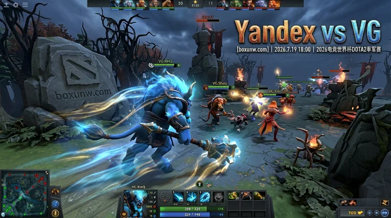 Yandex vs VG赔率与3大胜负手解析，Yandex获1.1压倒性赔率支持
