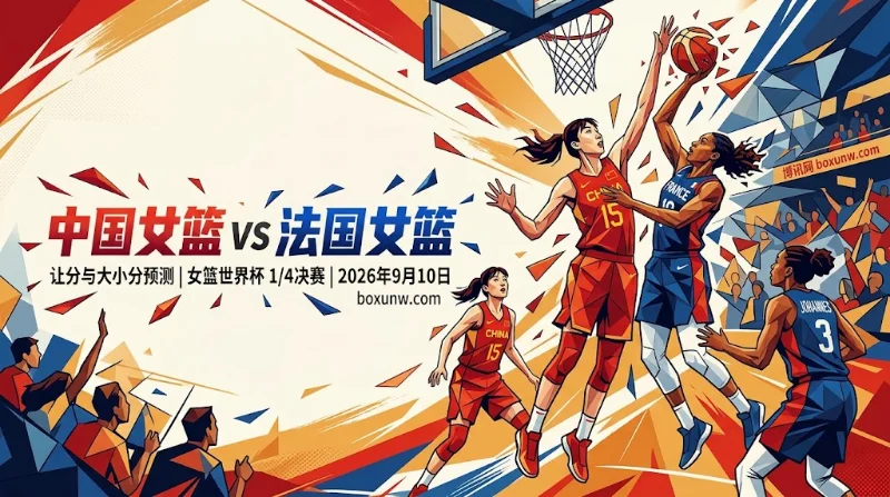 中国女篮vs法国女篮 | 女篮世界杯1/4决赛预测 | 法国-23.5晋级？