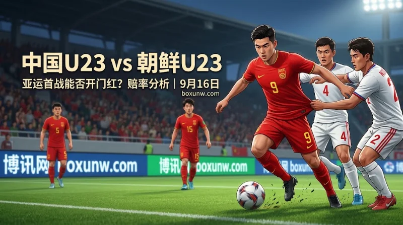 中国U23 vs 朝鲜U23赔率分析：3名国脚压阵，亚运首战能否开门红？